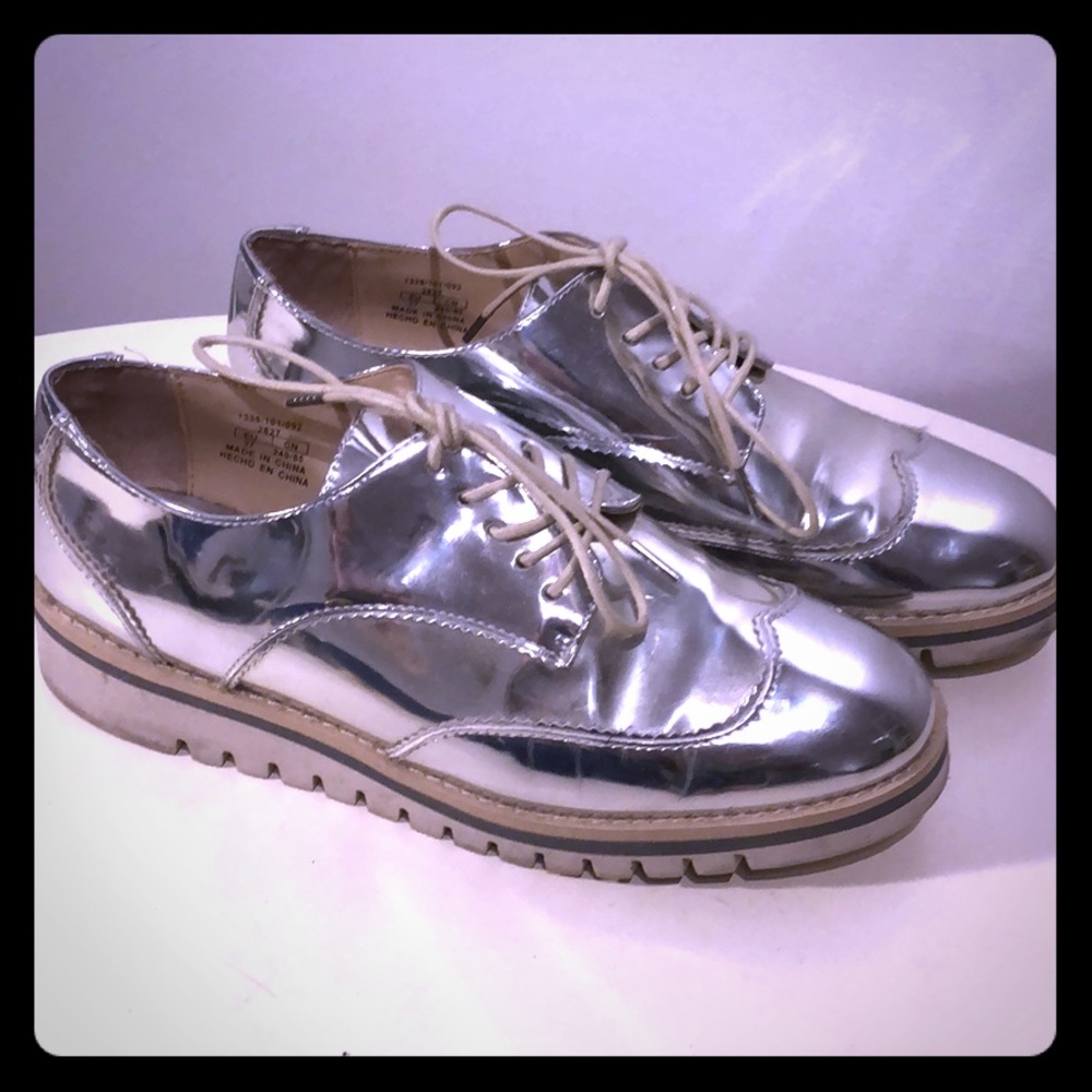 Metallic Oxfords